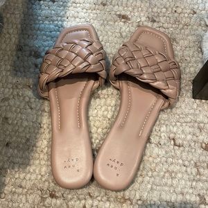 A New Day Braided Sandals Size 8